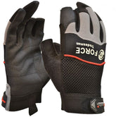 Maxisafe G-Force 'Tradesman' 2 Finger Mechanics Glove (1 Pair)